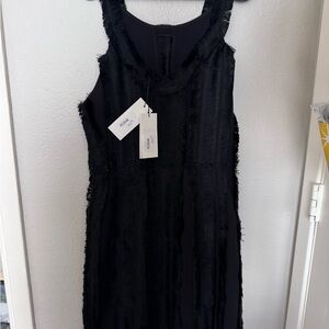 Elegant Black Sleeveless Dress